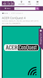 Mobile Screenshot of conquest-sales.acer.edu.au