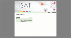 Desktop Screenshot of isatonline.acer.edu.au